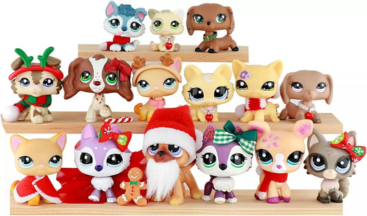 15pcs LPS pets, Old lps Figure with LPS Accessories Who Love LPS Kids Gift